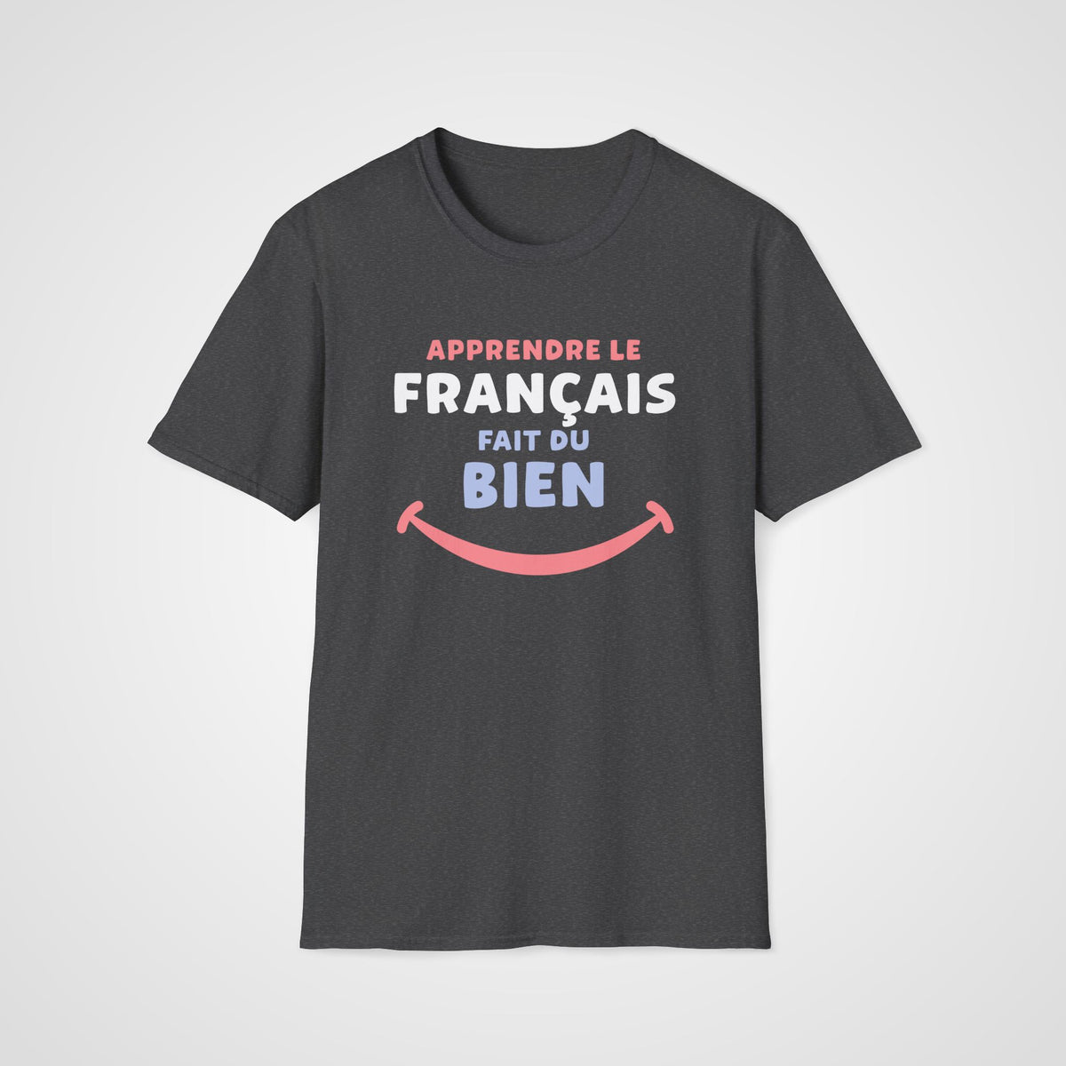 Fait du Bien French T-Shirt in Dark Heather
