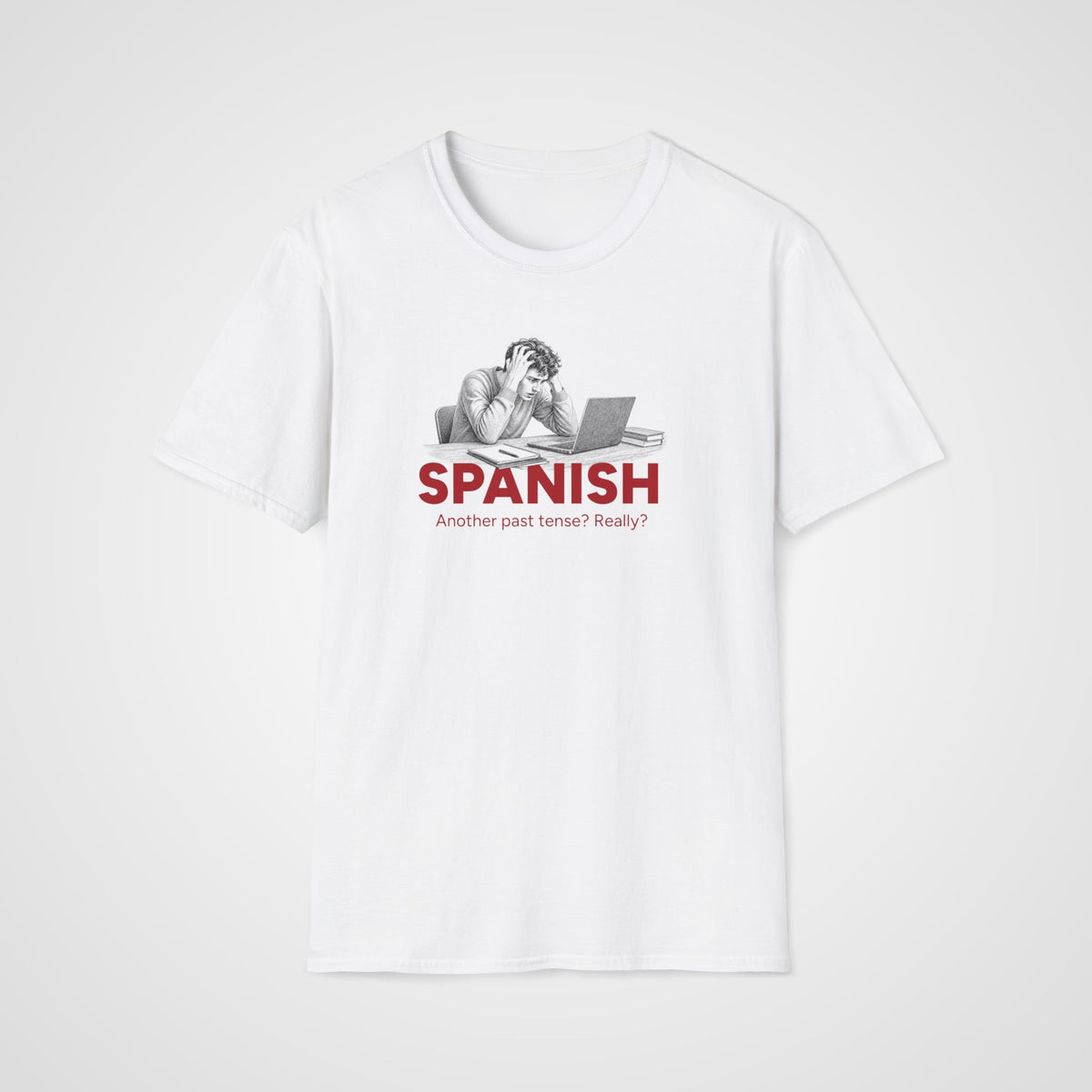 Another Past Tense T-Shirt in White