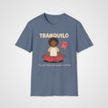 Spanish under Control T-Shirt in Heather Indigo