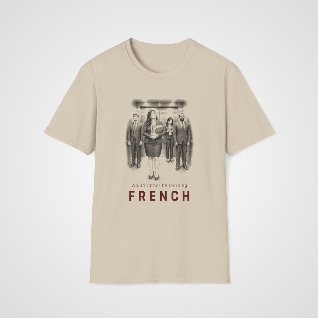 French Instead T-Shirt in Sand