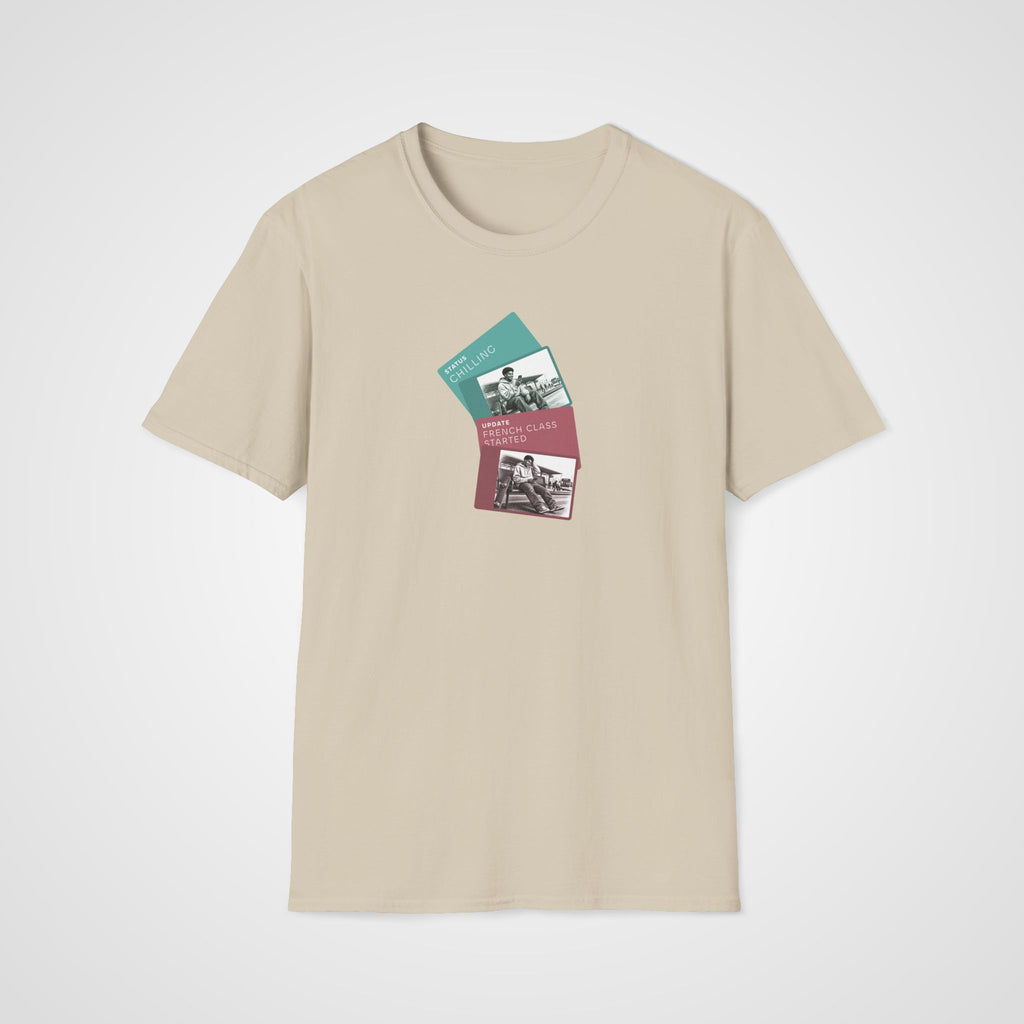 French Class Started T-Shirt in Sand