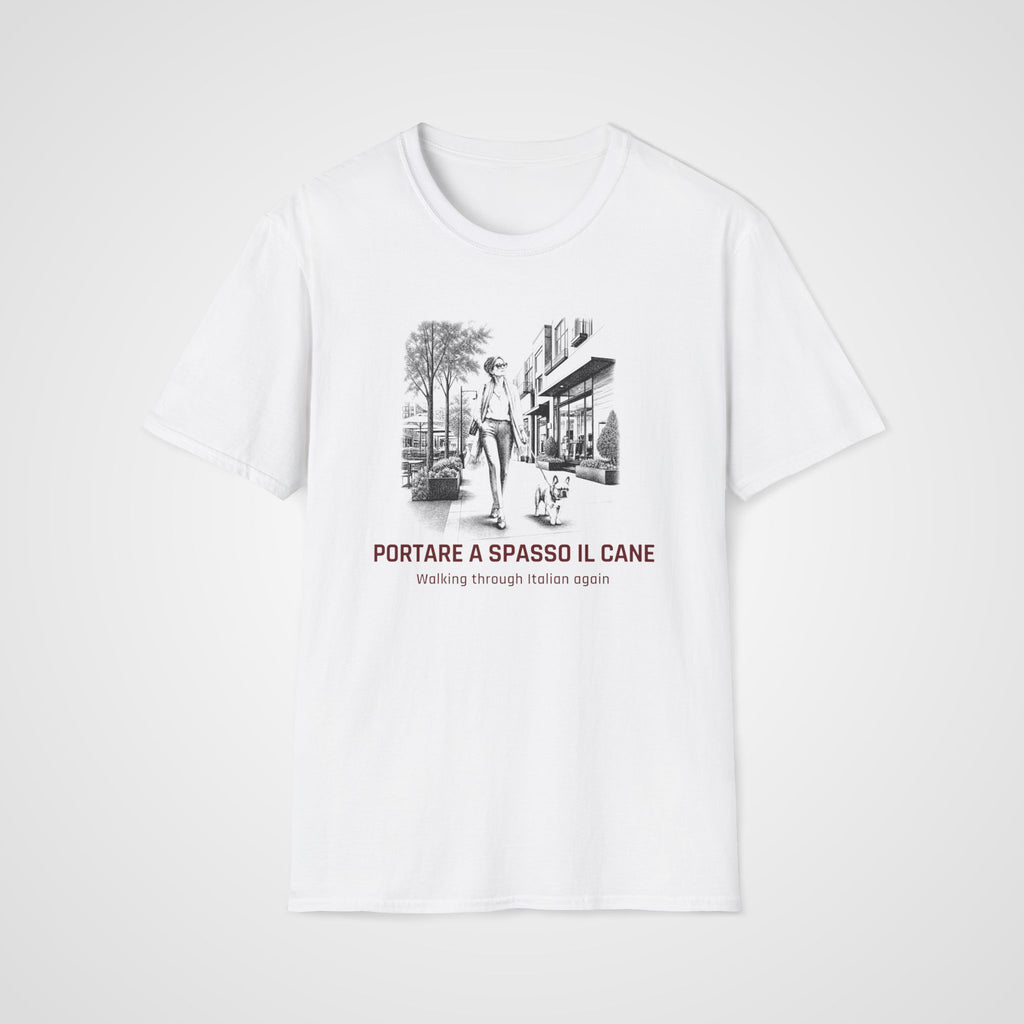 Portare a Spasso il Cane T-Shirt in White