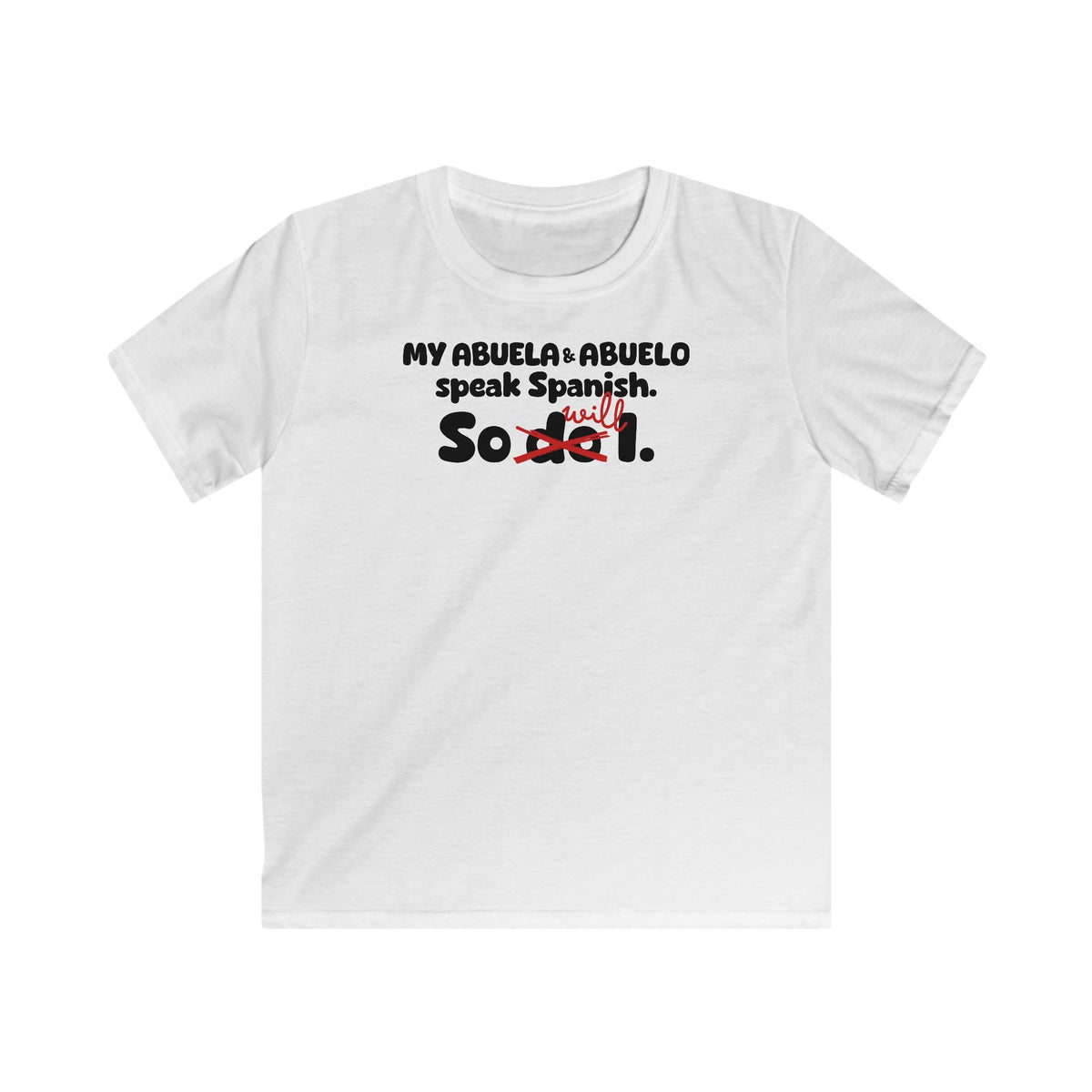 Abuela & Abuelo Legacy T-Shirt in White