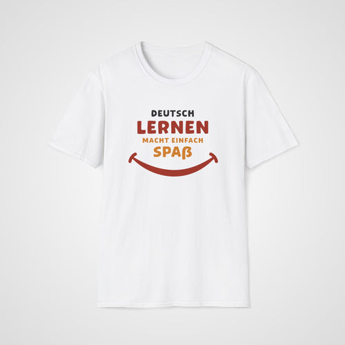 Deutsch Macht Spaß T-Shirt in White