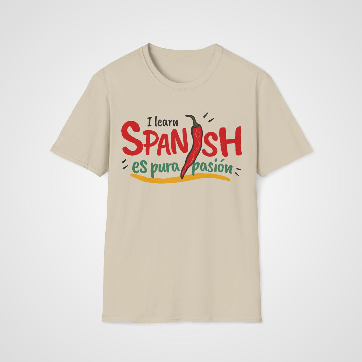 Spanish Pura Pasión T-Shirt in Sand