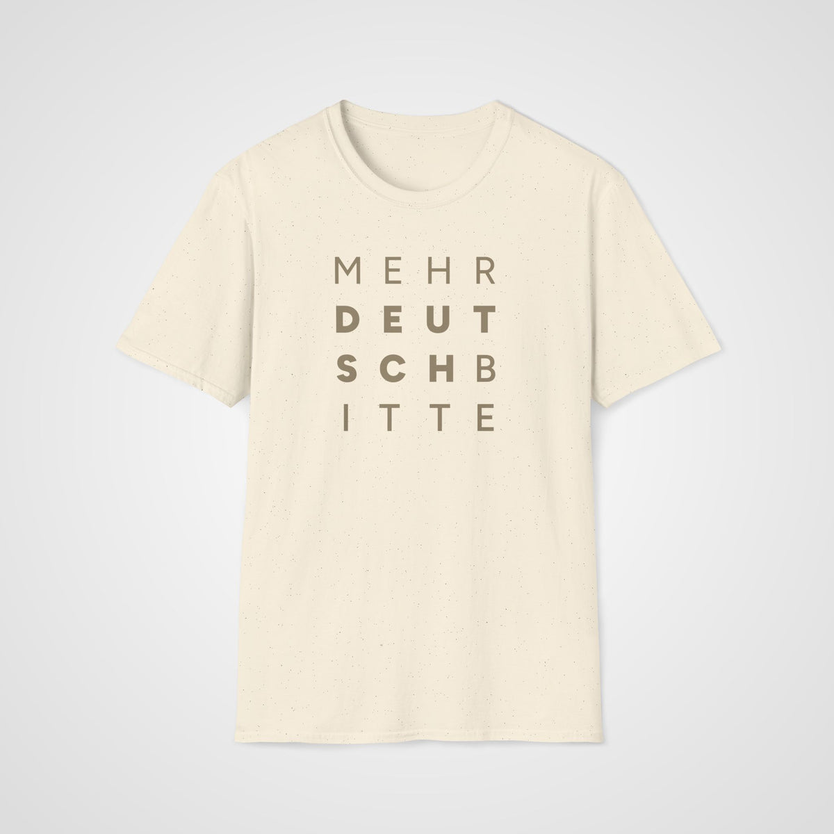 Mehr Deutsch Bitte T-Shirt in Natural