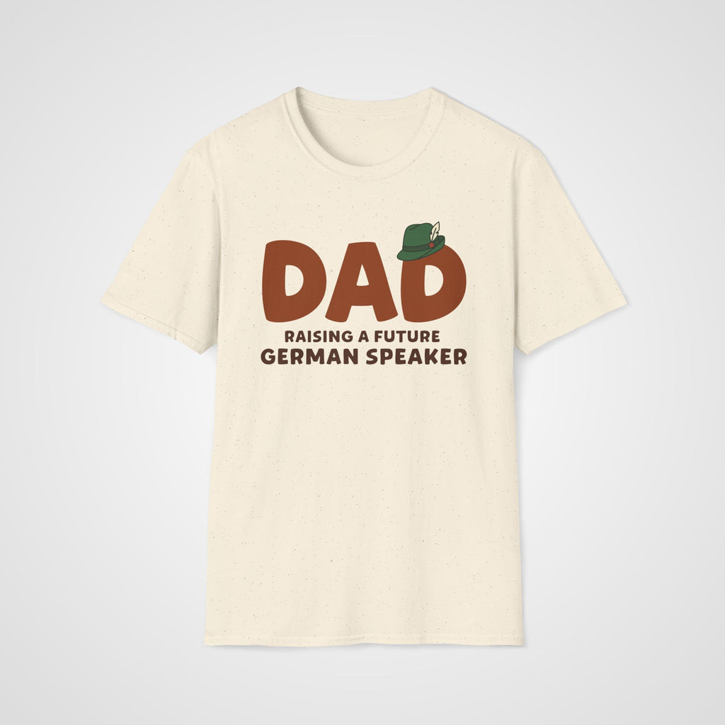German Learner Dad T-Shirt in Natural