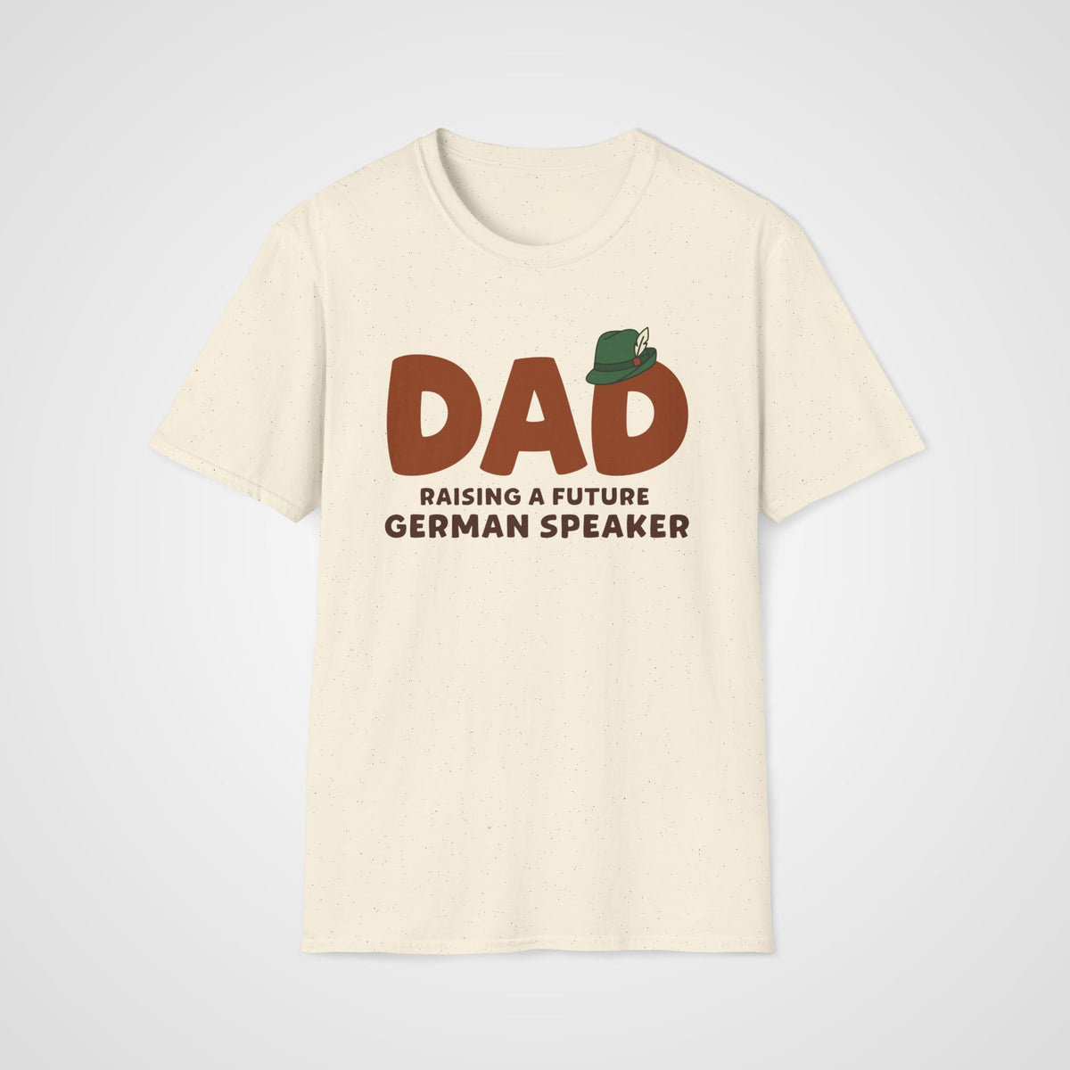German Learner Dad T-Shirt in Natural