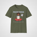 Pas de Stress French T-Shirt in Military Green