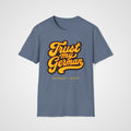 Trust My German T-Shirt in Heather Indigo
