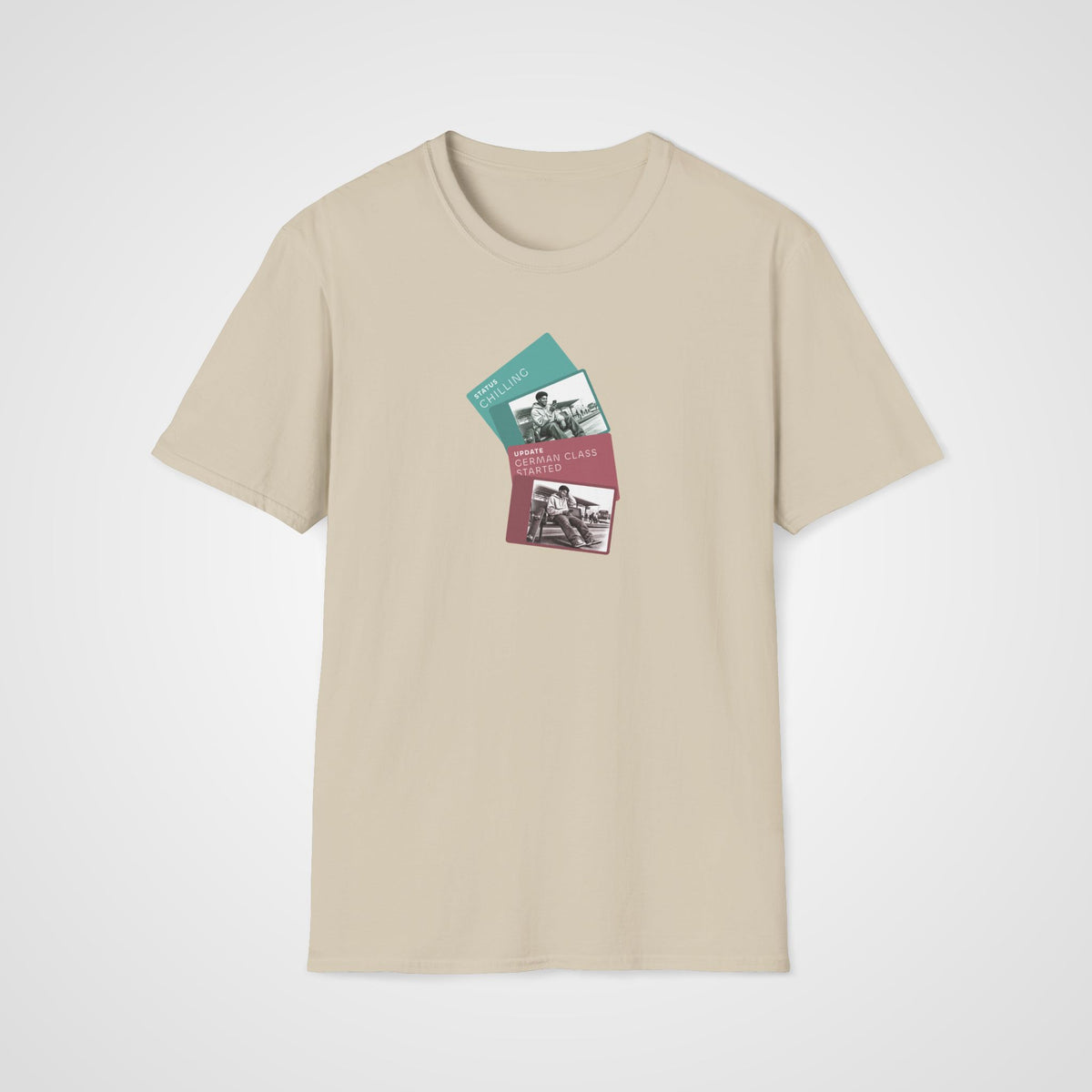 German Class Started T-Shirt in Sand