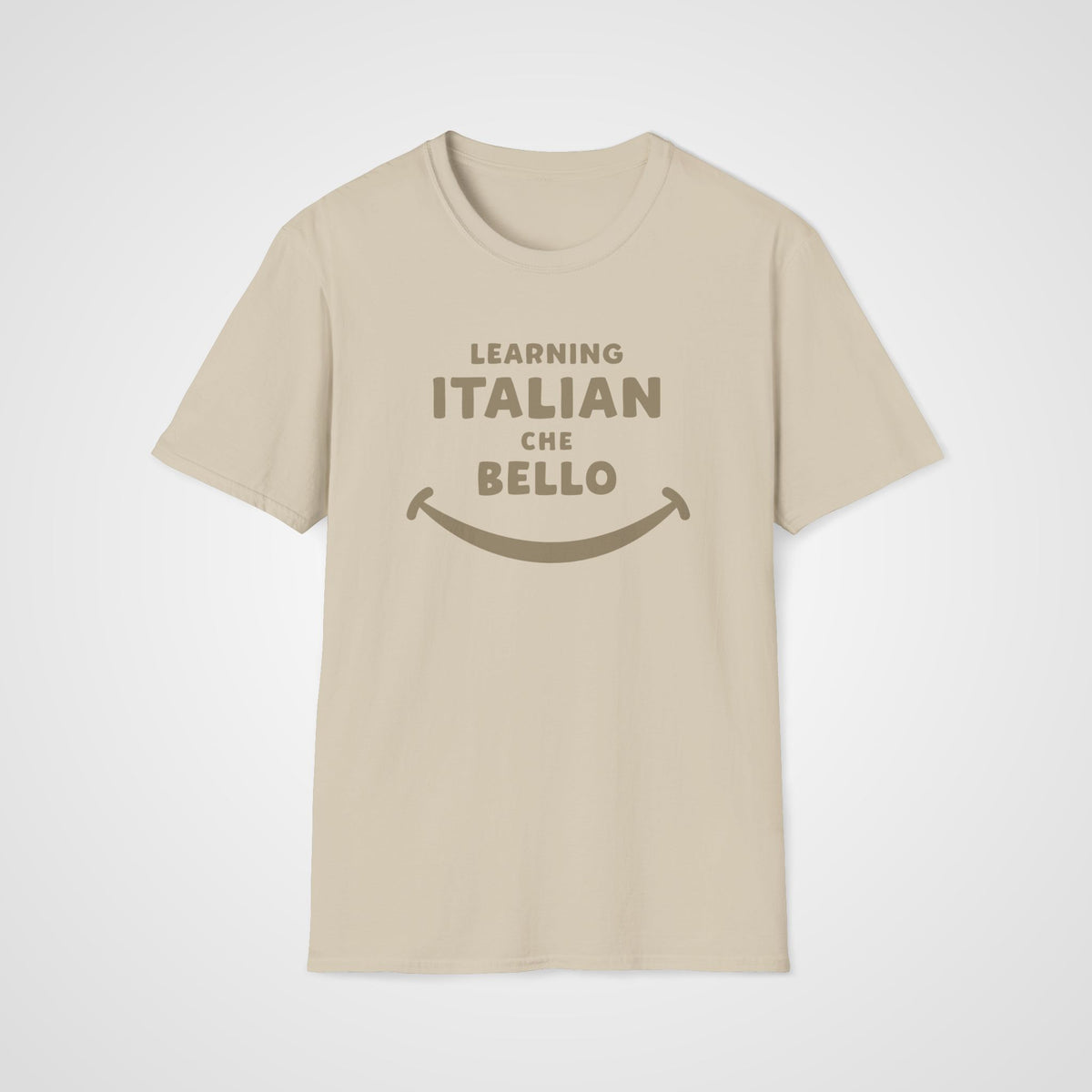 Che Bello Italian T-Shirt in Sand