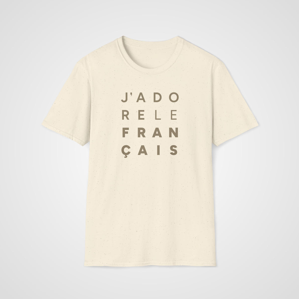 J'adore le Français T-Shirt in Natural