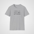 Ich Lerne Deutsch T-Shirt in Sport Gray