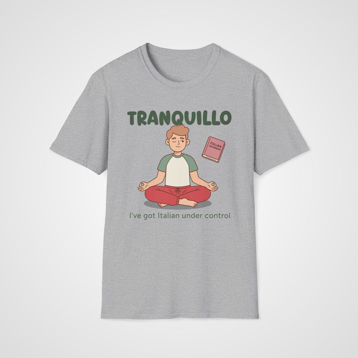 Tranquillo Italian T-Shirt in Sport Gray