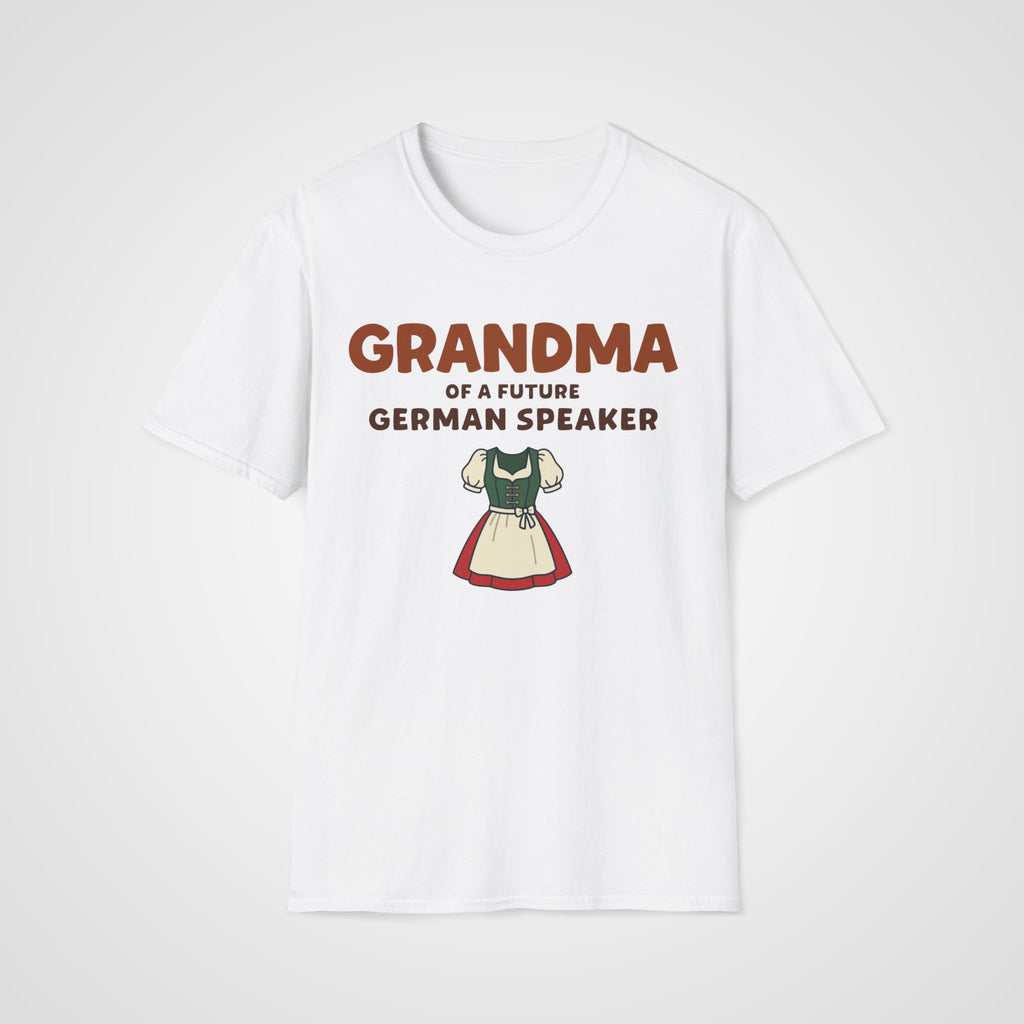 Learner Grandma T-Shirt in White