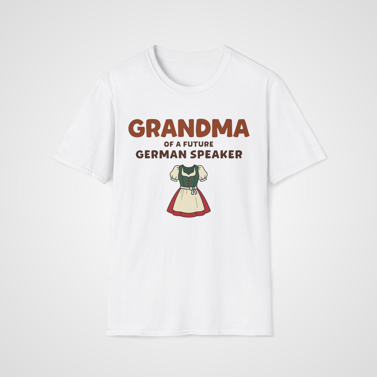 Learner Grandma T-Shirt in White
