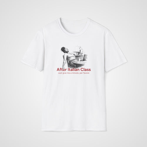 After Italian Class T-Shirt in White