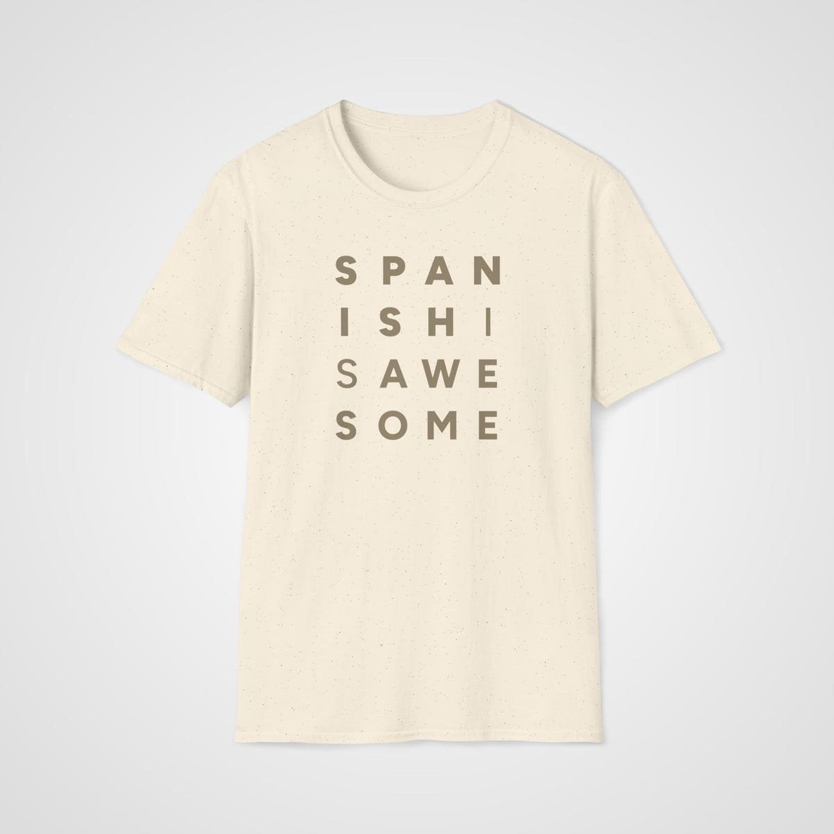 Spanish Is Awesome T-Shirt in Natural