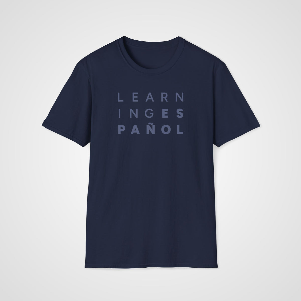 Learning Español T-Shirt in Navy