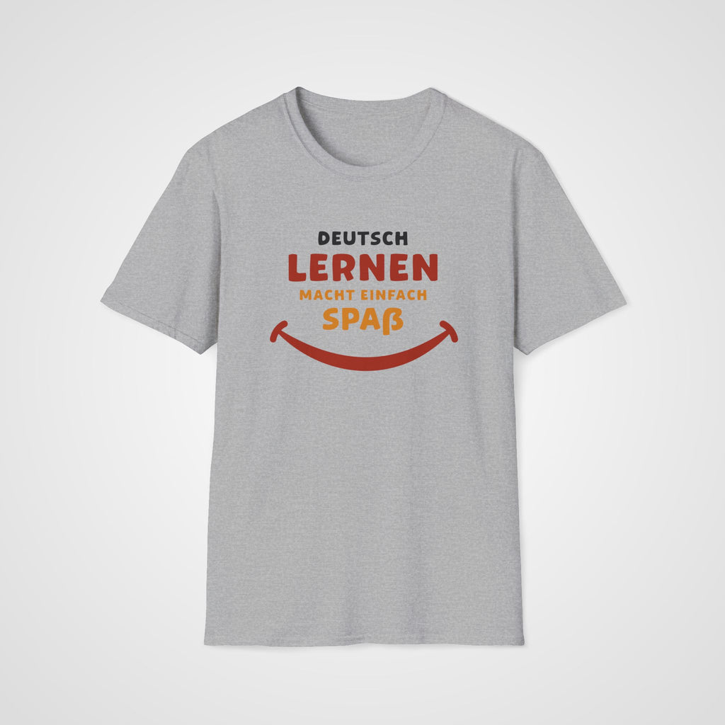 Deutsch Macht Spaß T-Shirt in Sport Gray
