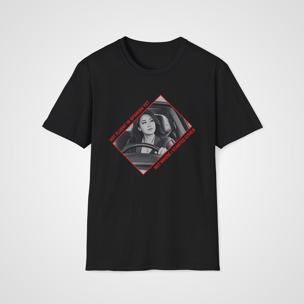Not Where I Started T-Shirt in Black