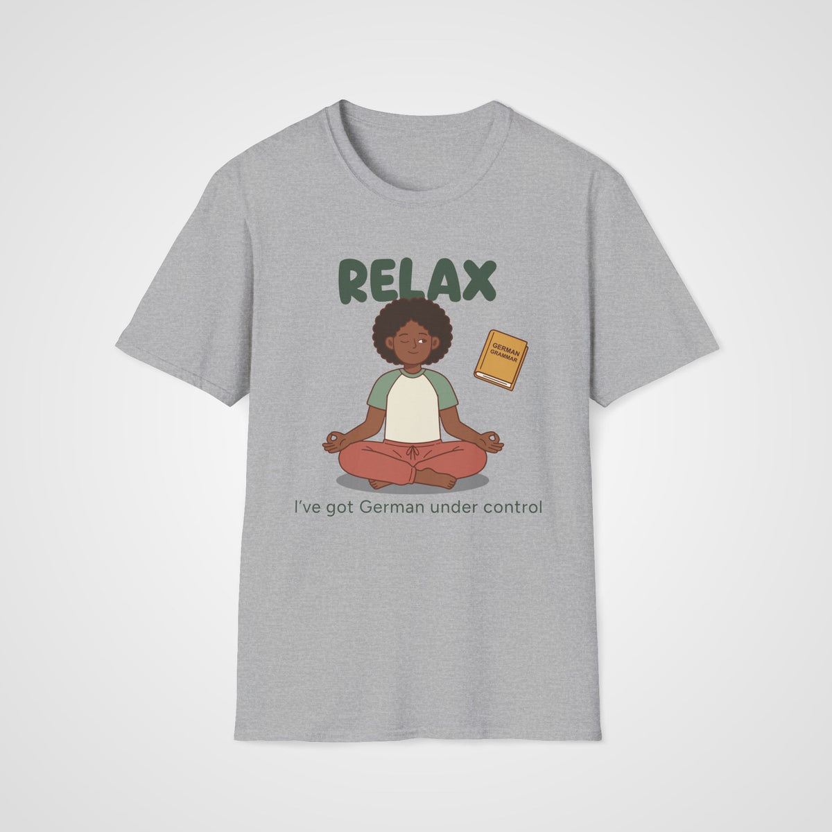German Under Control T-Shirt in Sport Gray
