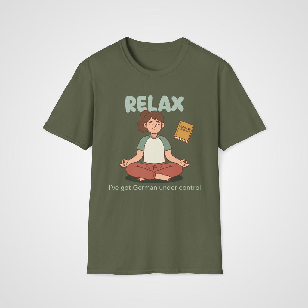 German Under Control T-Shirt in Military Green