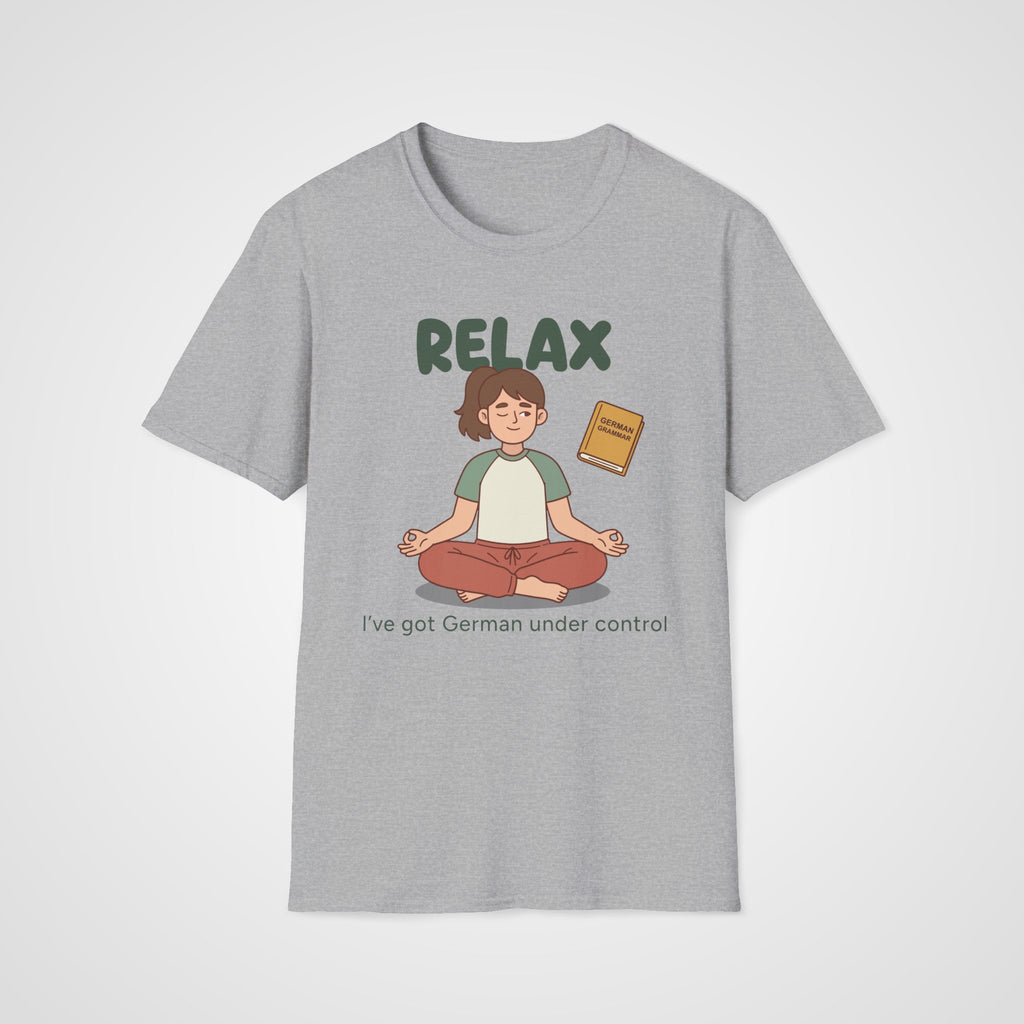 German Under Control T-Shirt in Sport Gray