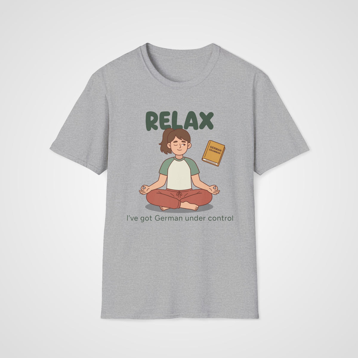 German Under Control T-Shirt in Sport Gray