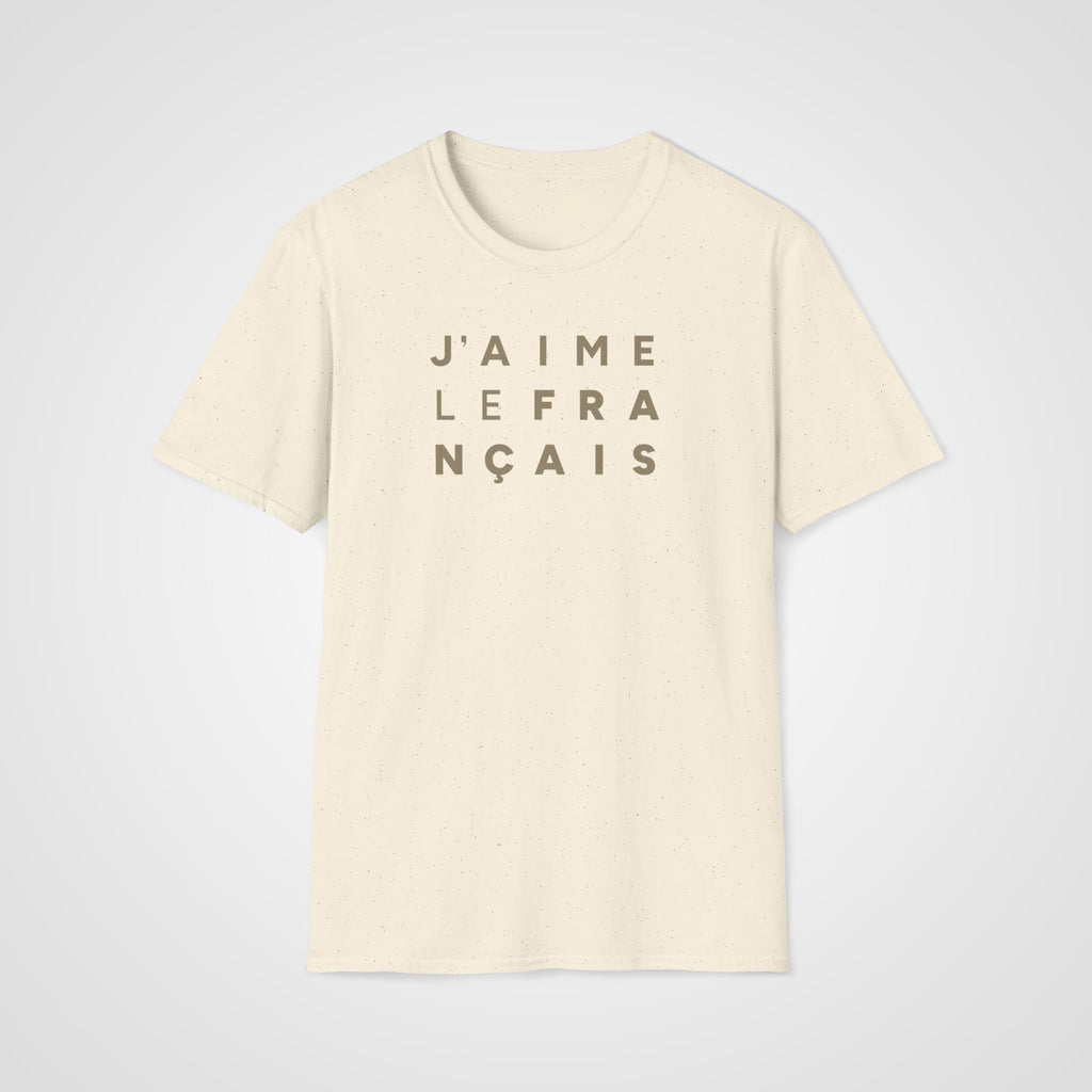 J'aime le Français T-Shirt in Natural