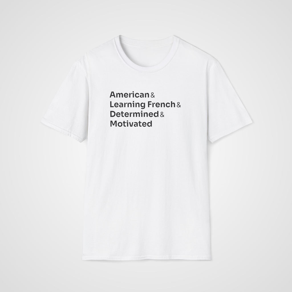 French Learner T-Shirt in White