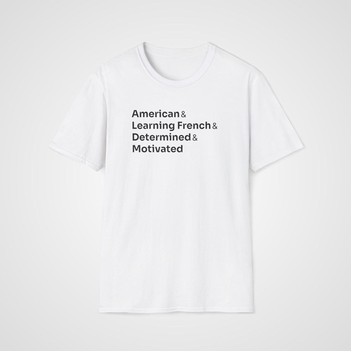 French Learner T-Shirt in White