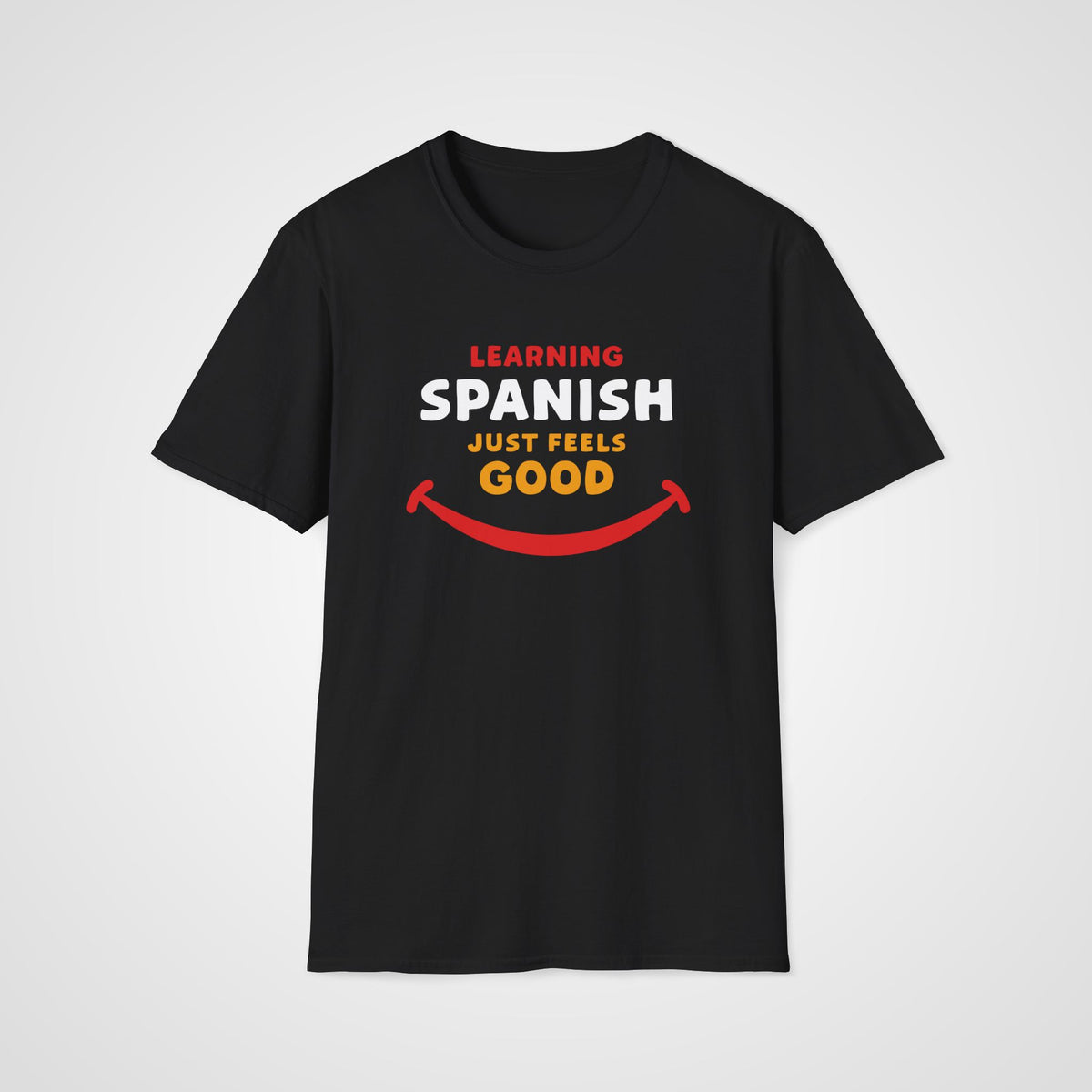 Spanish Feels Good T-Shirt in Black