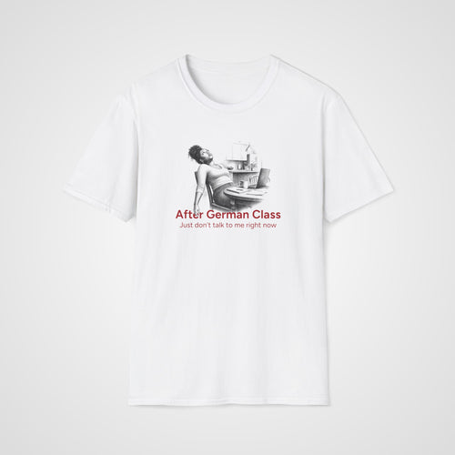 After German Class T-Shirt – Her in White