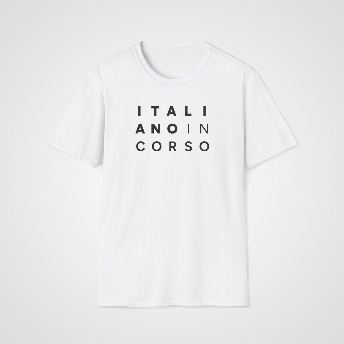 Italiano in Corso T-Shirt in White