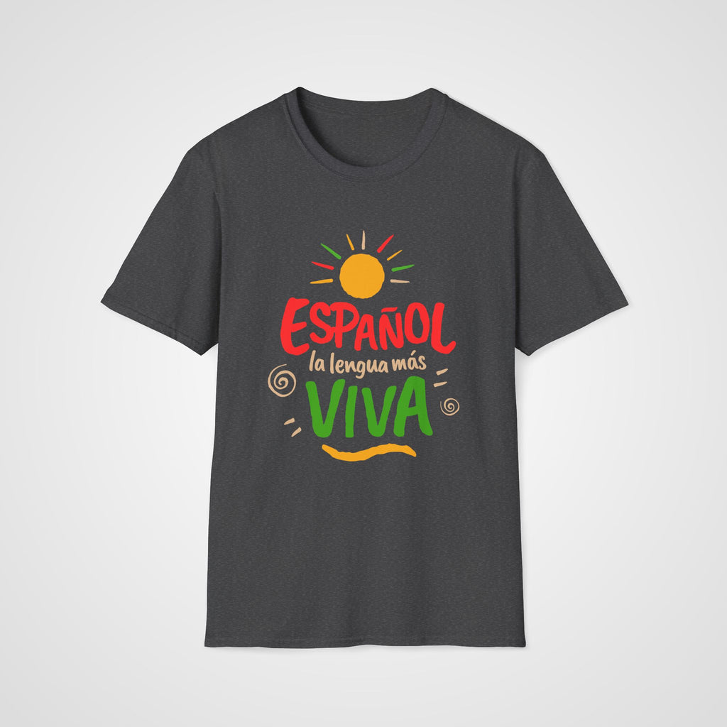 La Lengua más Viva T-Shirt in Dark Heather