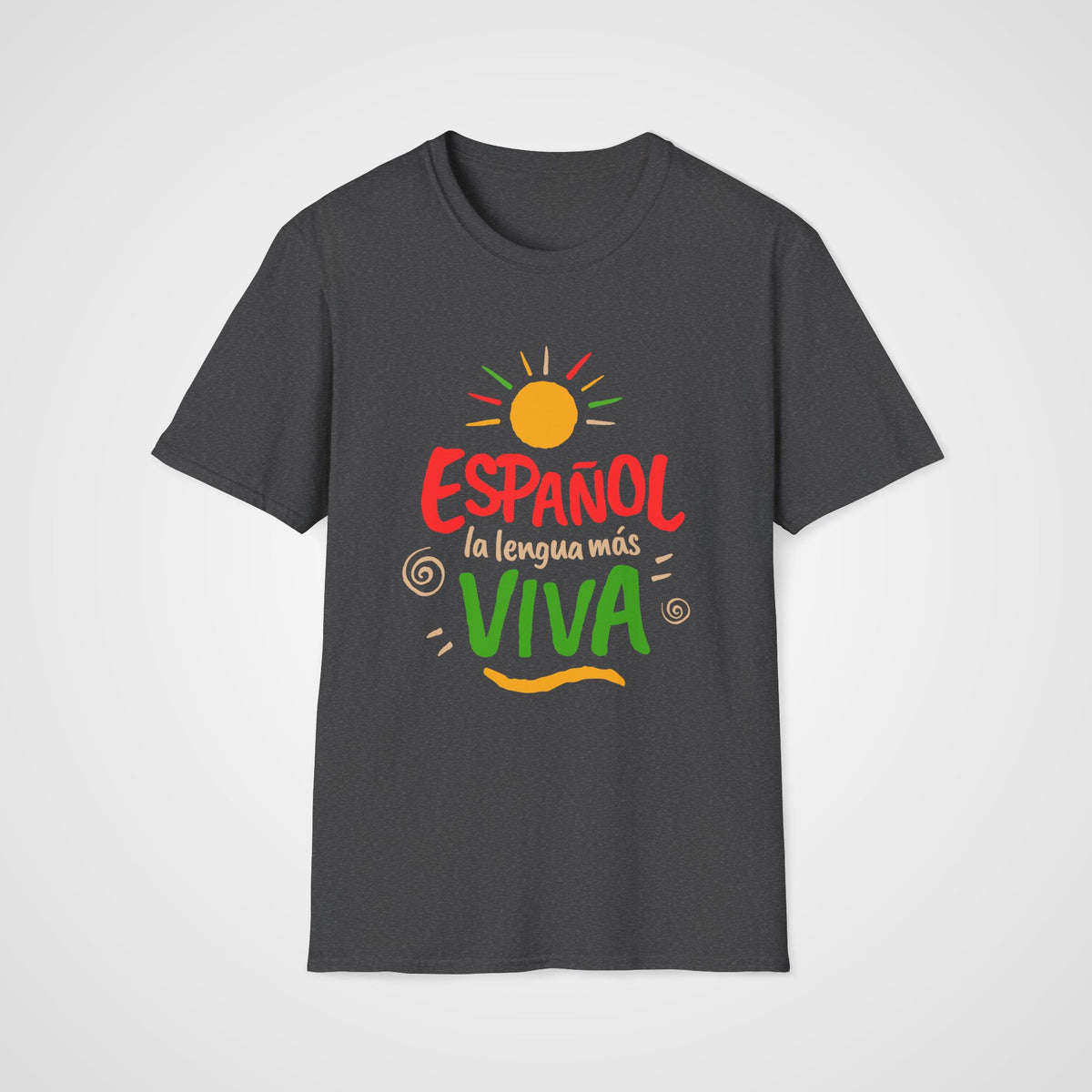 La Lengua más Viva T-Shirt in Dark Heather