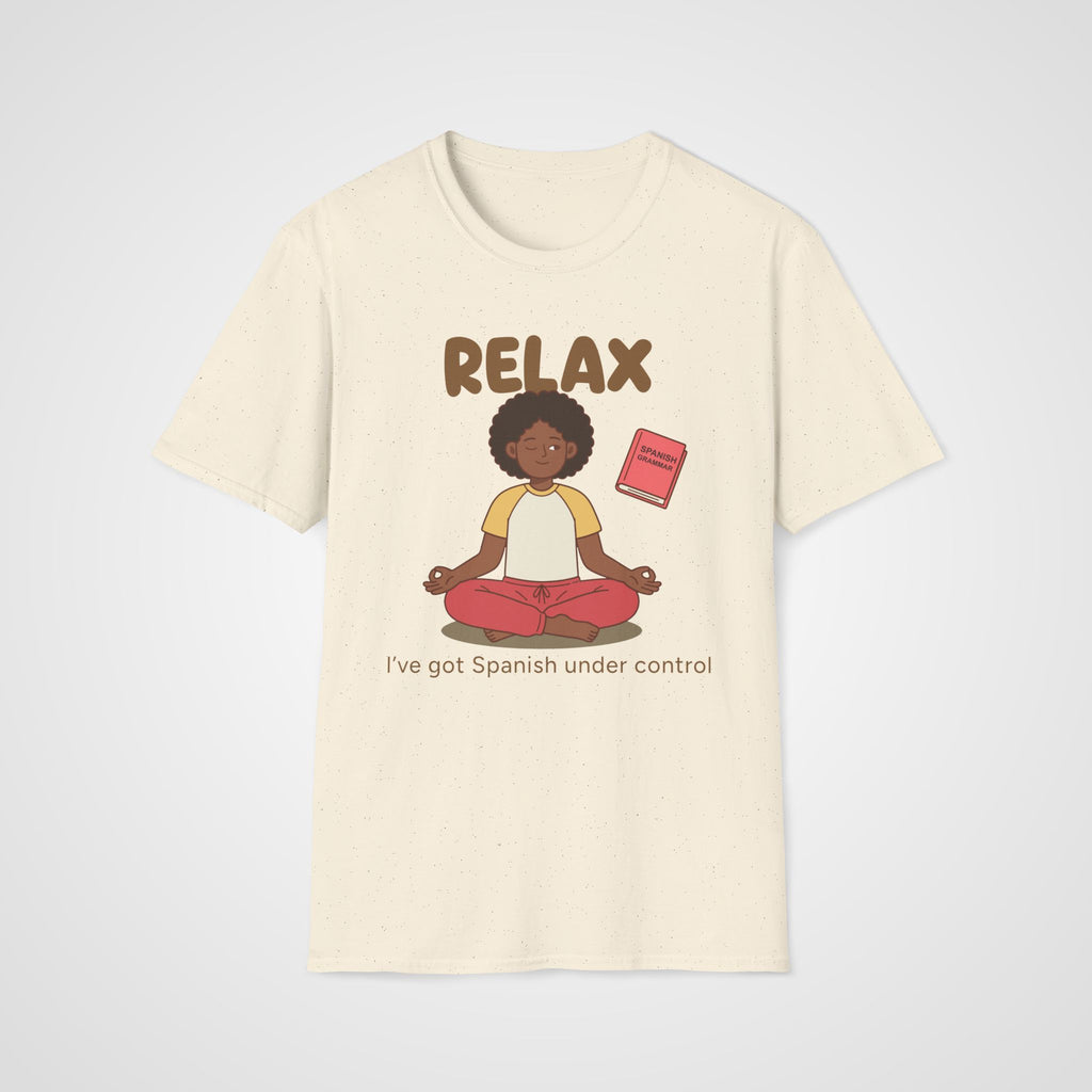 Relax, it`s under Control T-Shirt in Natural