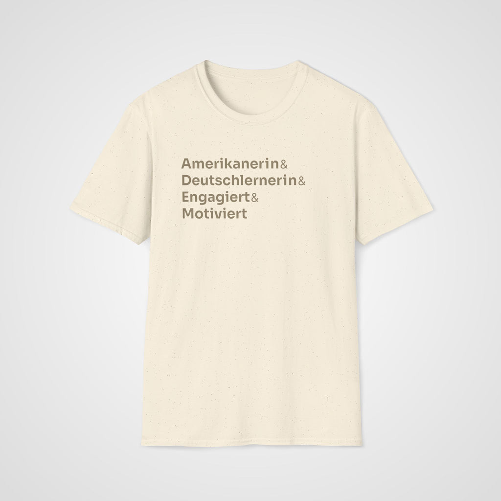 Motivierte Learner T-Shirt in Natural