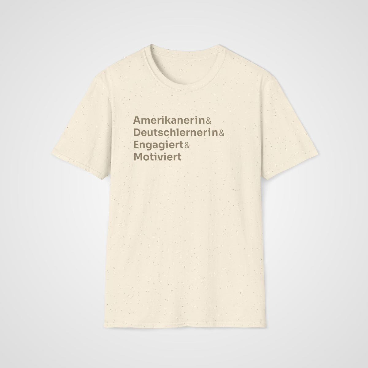 Motivierte Learner T-Shirt in Natural