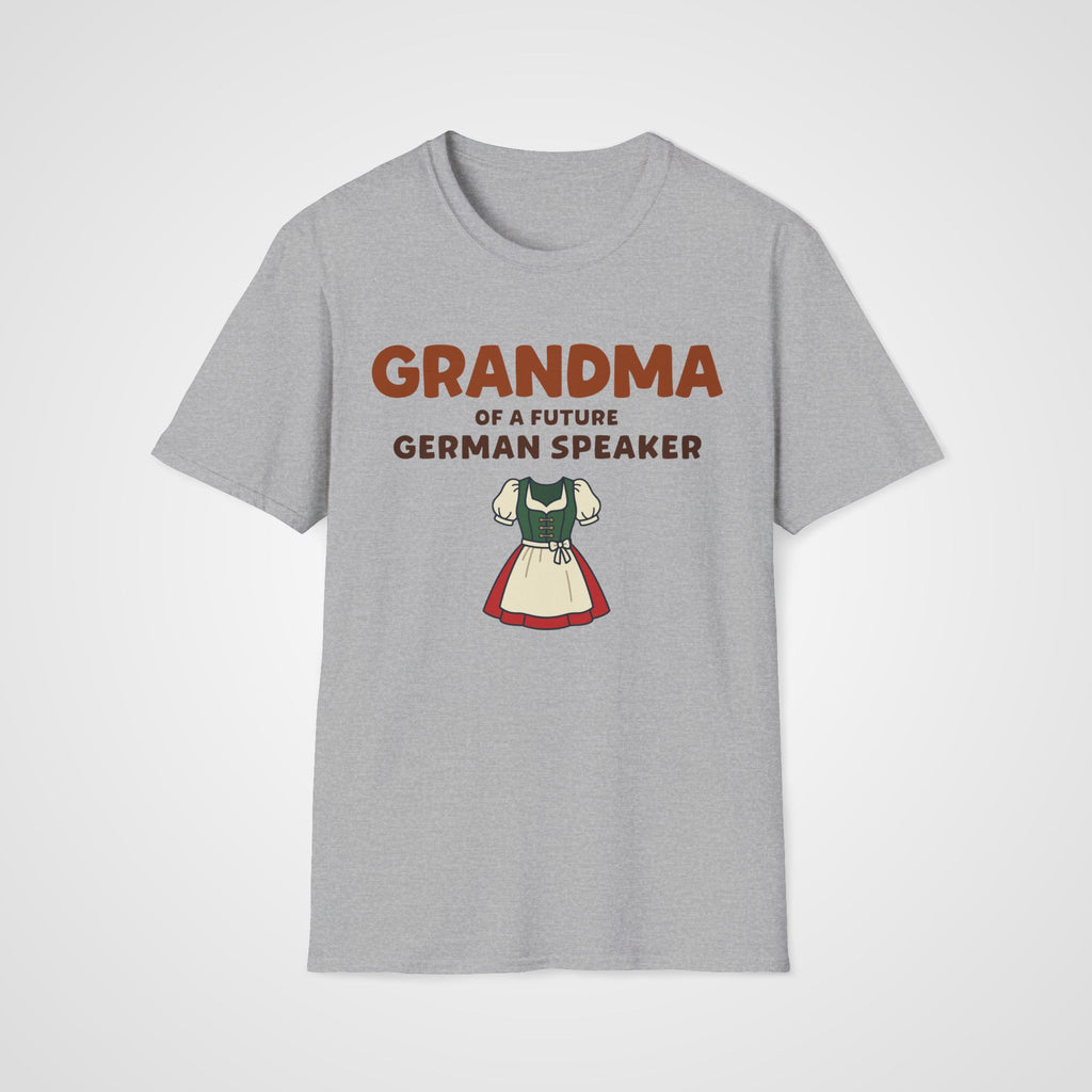Learner Grandma T-Shirt in Sport Gray