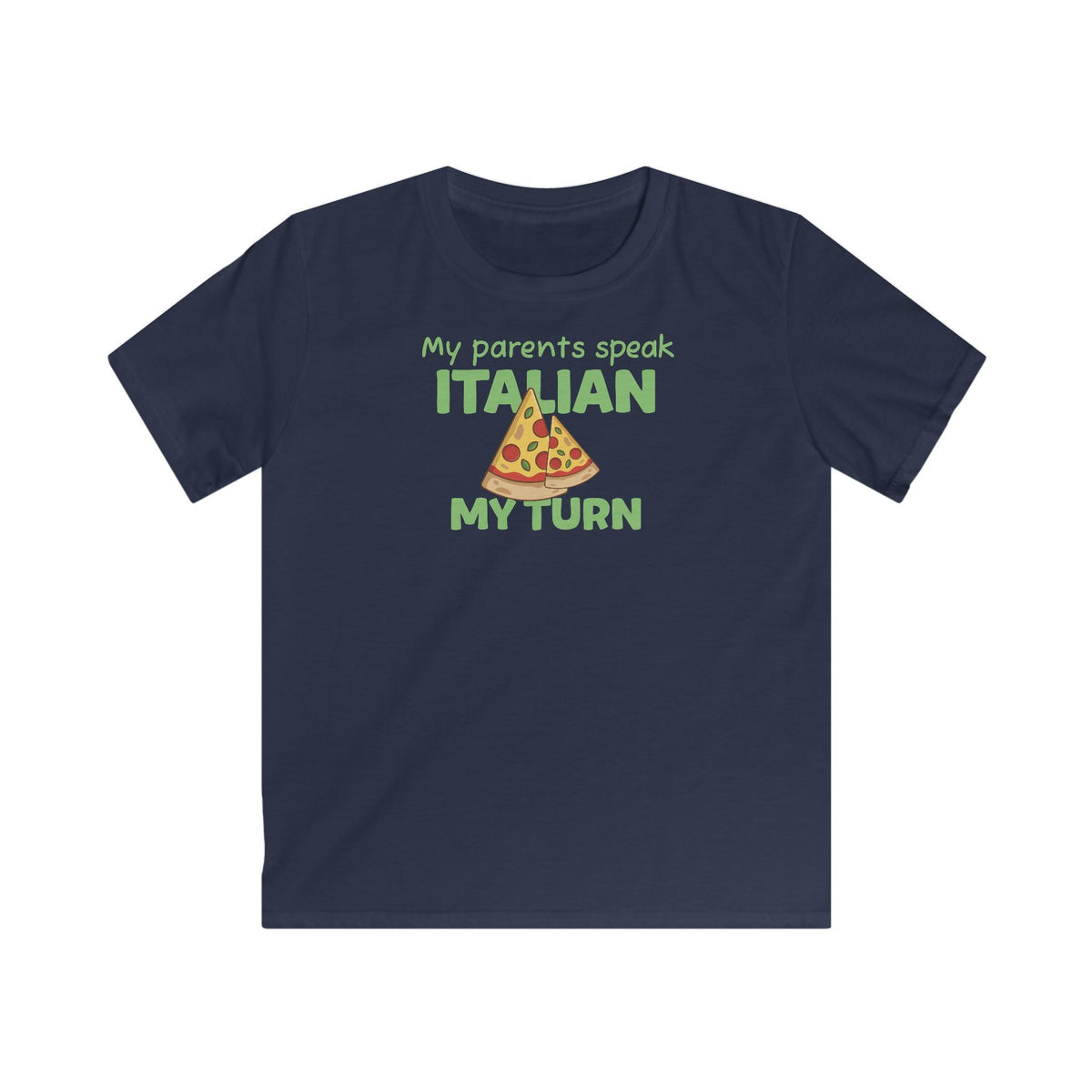 My Parents speak Italian T-Shirt in Navy