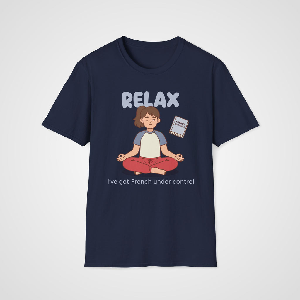 French Under Control T-Shirt in Navy