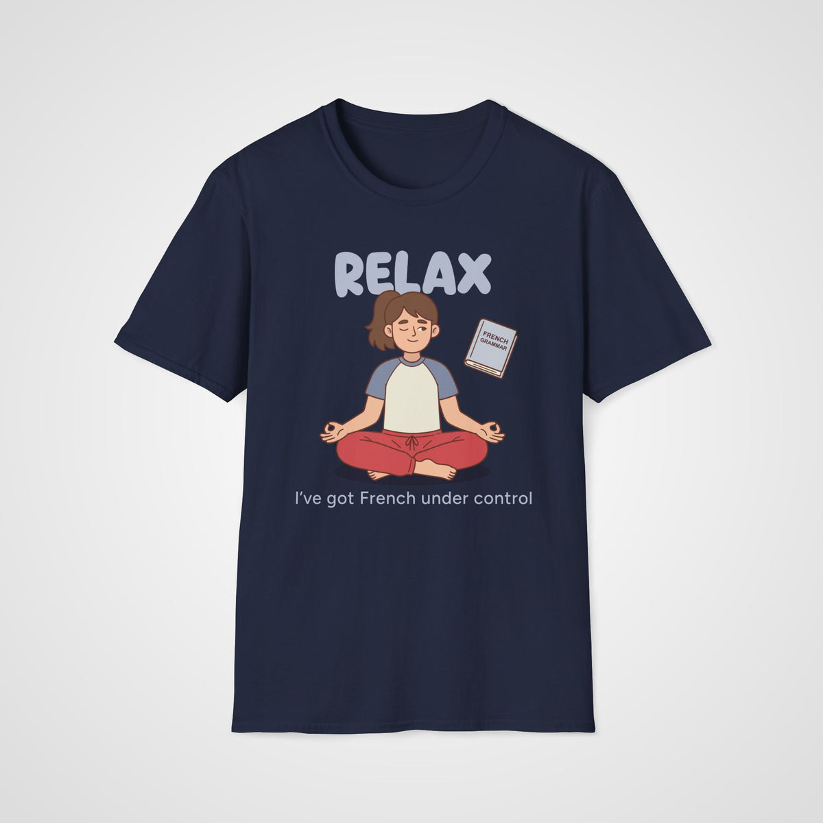 French Under Control T-Shirt in Navy