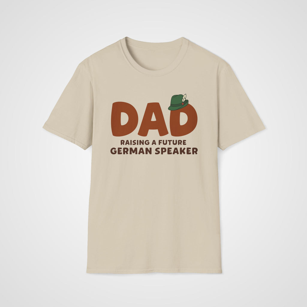 German Learner Dad T-Shirt in Sand