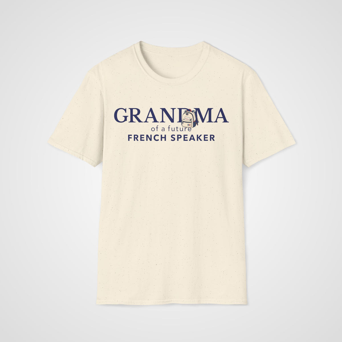 French Learner Grandma T-Shirt in Natural