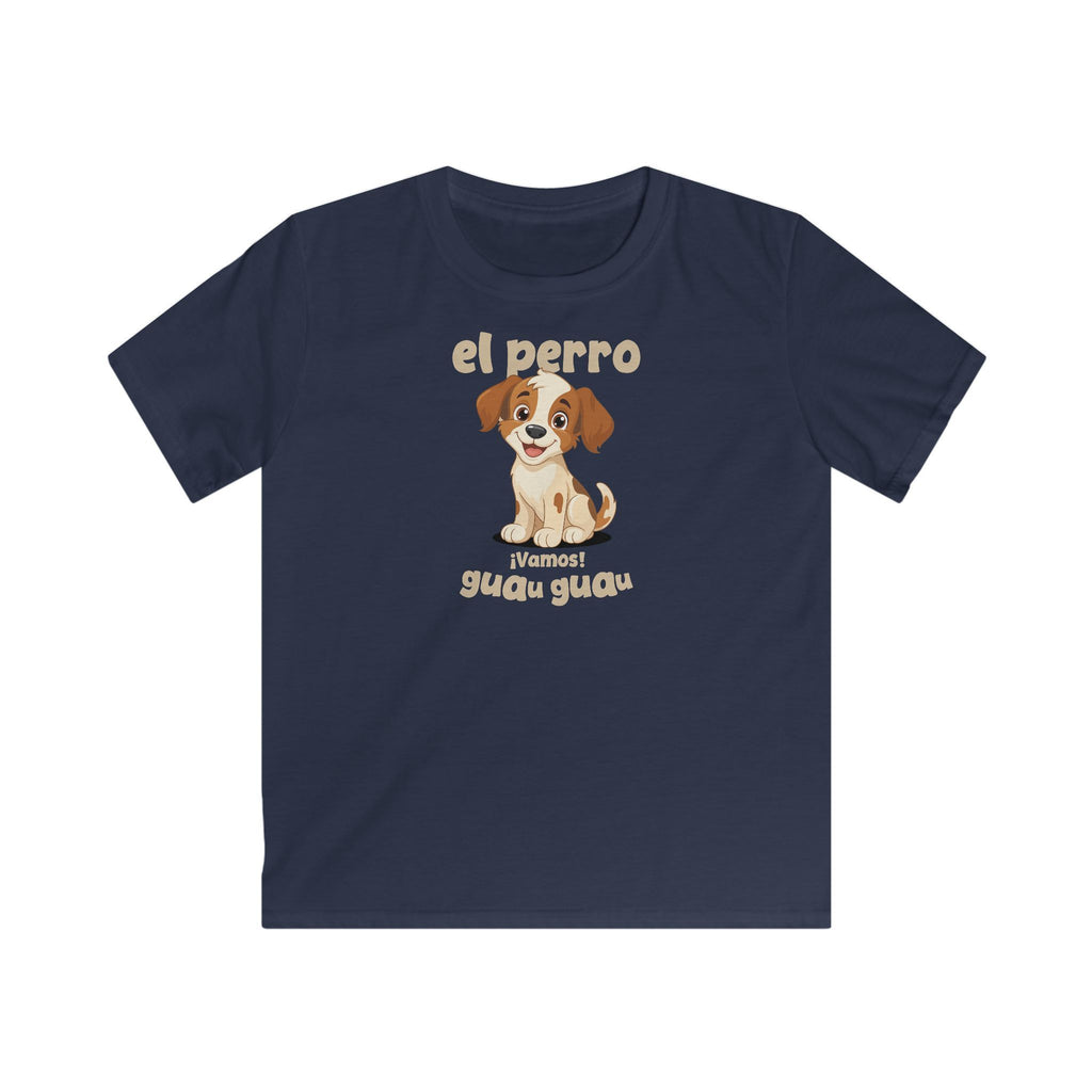 El Perro Kids T-Shirt in Navy