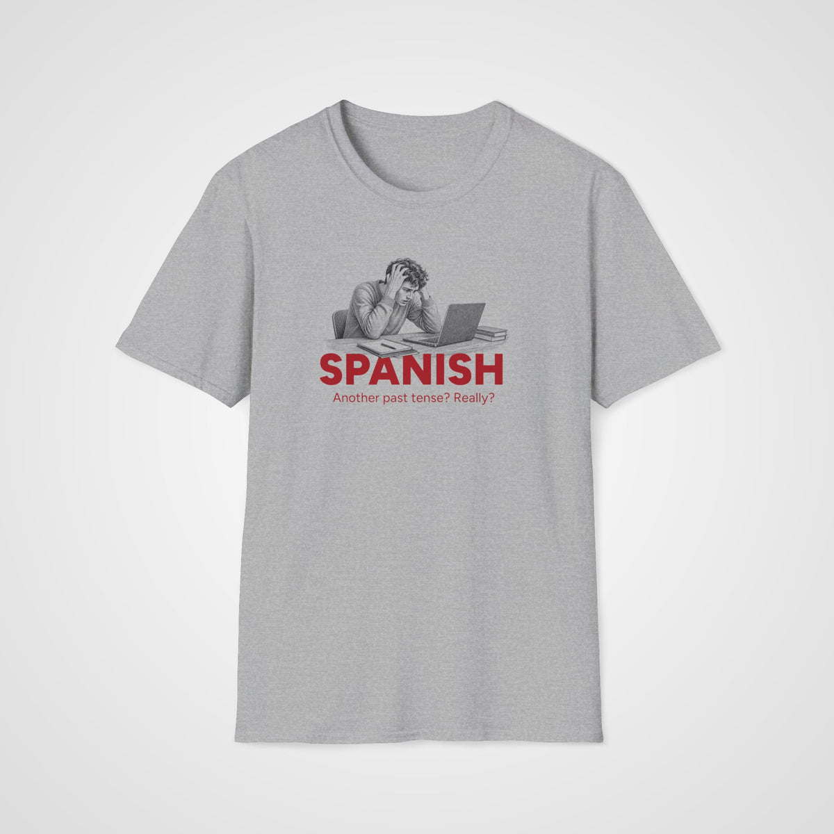 Another Past Tense T-Shirt in Sport Gray