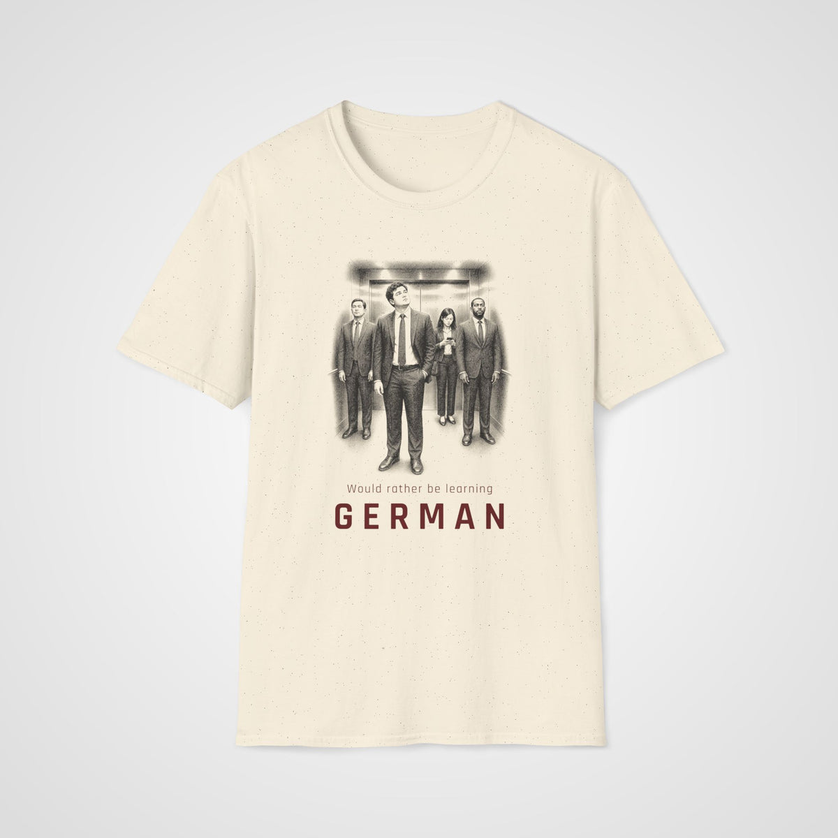 Learning German Instead T-Shirt in Natural